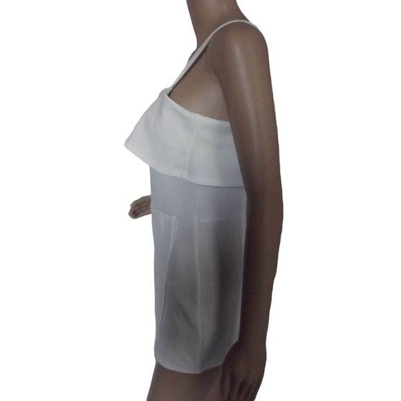 Absolute Angel Romper Large White Skort Shorts L sleeveless spaghetti straps - Picture 5 of 8